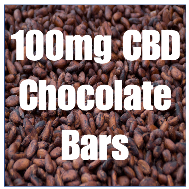 CBD Chocolate 100mg Bars